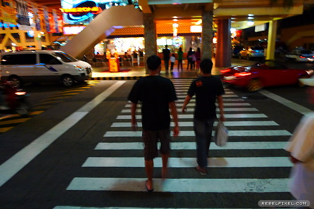 Street crossing.